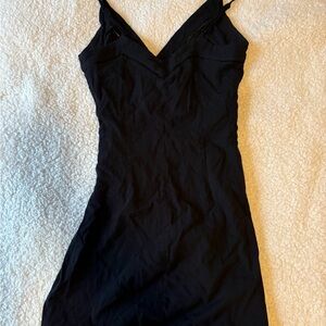 Free People Black Mini Dress